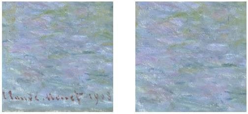 Examples of 227x227 extracted images with/without signature