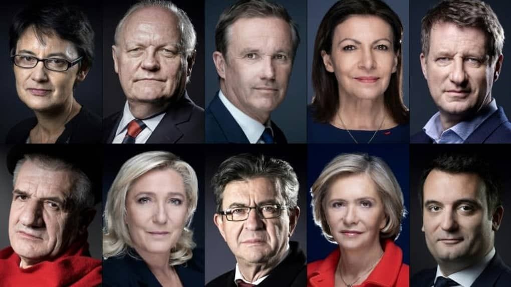 La carte des parrainages des candidats à l'élection présidentielle 2022